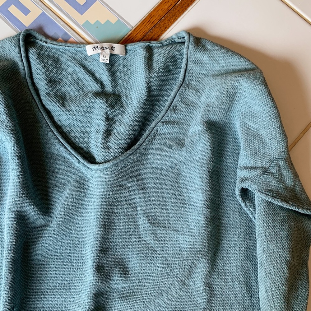 𝗗𝗢𝗡𝗔𝗧𝗘𝗗 Madewell Cotton Rolled Hem Top